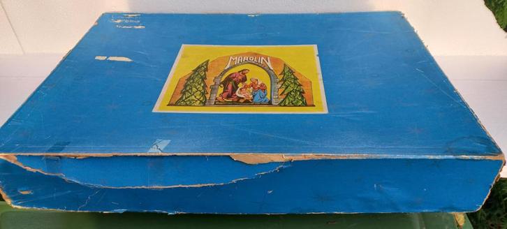 18-delige Marolin kerstgroep, Antiek en Kunst, Antiek | Religie, Ophalen of Verzenden