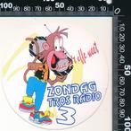 Sticker: Tros - Zondag Radio 3 (1), Ophalen of Verzenden, Zo goed als nieuw, Film, Tv of Omroep