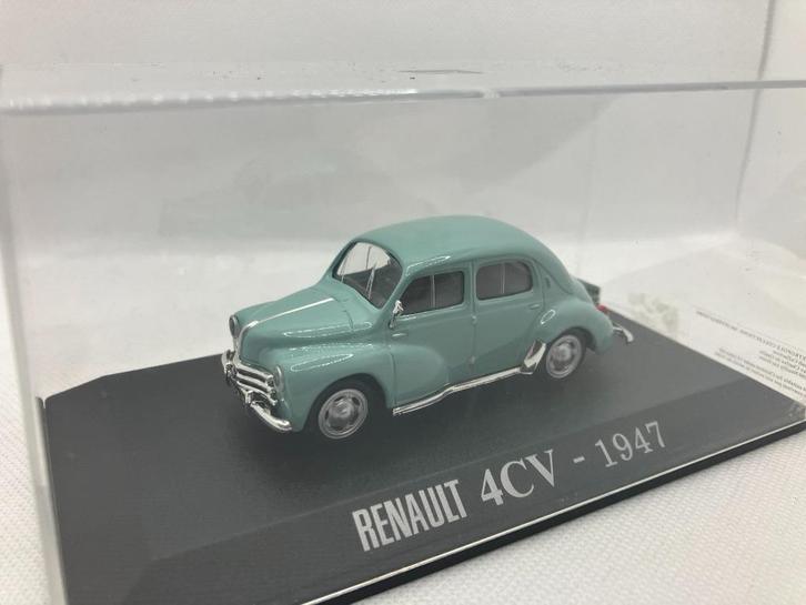 29372: Renault 4cv - 1947 - Universal Hobbies 1:43, Hobby en Vrije tijd, Modelauto's | 1:43, Zo goed als nieuw, Auto, Universal Hobbies