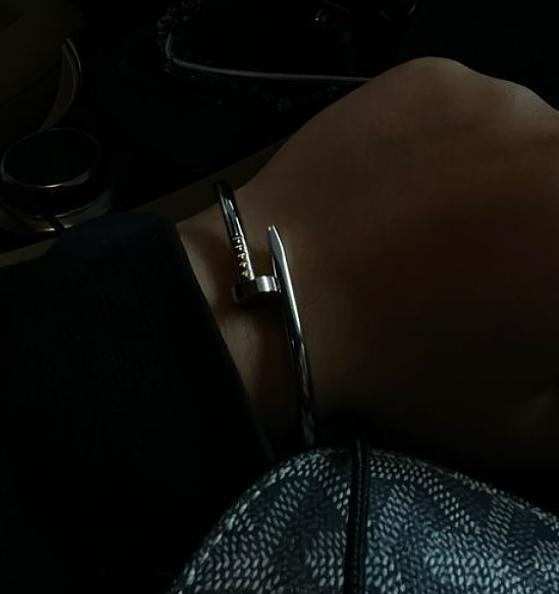 Cartier Juste Un Clou Armband Zilver, Sieraden, Tassen en Uiterlijk, Armbanden, Zo goed als nieuw, Zilver, Ophalen of Verzenden