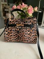 Leuke handtas met luipaardprint, Ophalen of Verzenden, Zo goed als nieuw, Bruin, Handtas