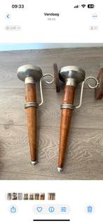 2 xwandkandelaars, Antiek en Kunst, Antiek | Kandelaars, Ophalen of Verzenden, Overige materialen