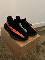Yeezy boost 350v2 Core Black Red, Zwart, Nieuw, Ophalen of Verzenden, Sneakers of Gympen