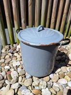 Geëmailleerde Wasketel met deksel, Ophalen