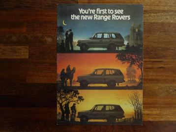 Range Rover incl 4-deurs en Fleetline uitvoering (1981) beschikbaar voor biedingen