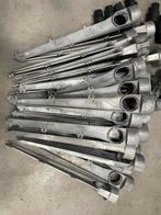 PUNTDRAADKOP 3-DRAADS RECHT TBV STAANDER Ø60, Tuin en Terras, Tuinhekken en Hekwerk, Ophalen, Gebruikt, Aluminium, Overige typen