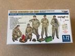 Britse tankbemanning / 1:72  / Mirage Models, Hobby en Vrije tijd, Modelbouw | Figuren en Diorama's, Verzenden, Nieuw, 1:50 of kleiner
