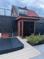 Buitensauna thermohout, 10 cm isolatiewanden, triple profiel, Ophalen, Fins of Traditioneel, Wellnessandgarden, Info@leisure-wellness-group.com