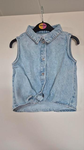 Denim gilet/blouse, nieuw, maat 116, Zara beschikbaar voor biedingen