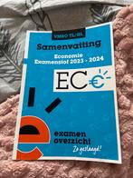 Samenvatting Economie VMBO TL/GL Examen 2023-2024, Ophalen of Verzenden, Zo goed als nieuw, VMBO, Economie
