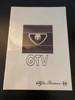 Alfa Romeo GTV 6 2.5 Brochure 1983, Boeken, Auto's | Folders en Tijdschriften, Ophalen of Verzenden, Zo goed als nieuw, Alfa Romeo
