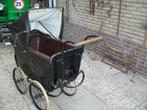 antiek curiosa zwarte kinderwagen hoog model 100 jaar oud ou, Ophalen
