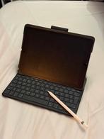 iPad 6e generatie 2019 + Apple Pencil + Logitech Slim Folio, Computers en Software, Apple iPads, 10 inch, Gebruikt, 32 GB, Apple iPad