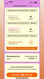 1 Zongenoten kaartje, Tickets en Kaartjes, Eén persoon, Trein, Met bestemming of datum