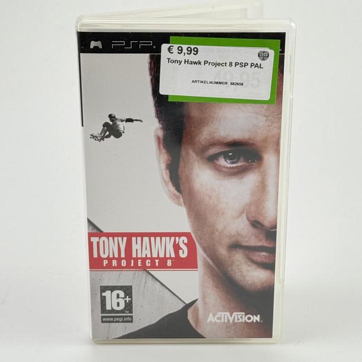 Tony Hawk Project 8 PSP PAL, Spelcomputers en Games, Games | Sony PlayStation Portable, Zo goed als nieuw