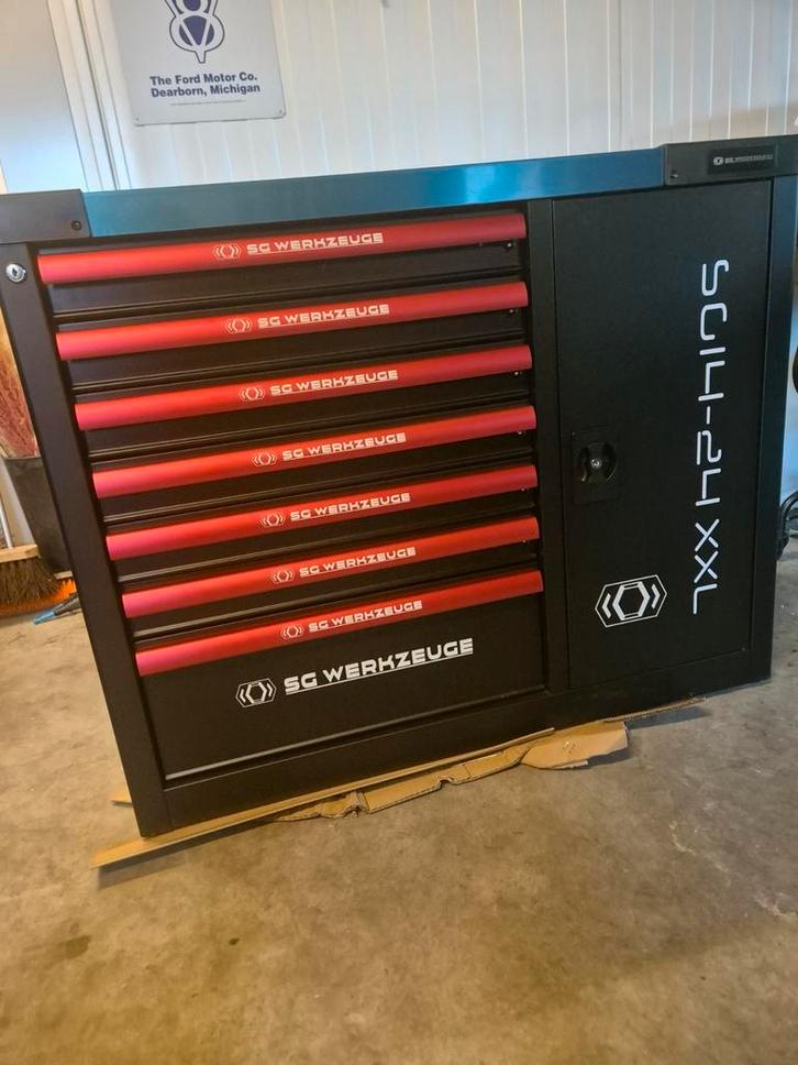 gereedschapswagens sg werkzeuge!!!, Doe-het-zelf en Verbouw, Gereedschapskisten, Nieuw, Gevuld, Ophalen