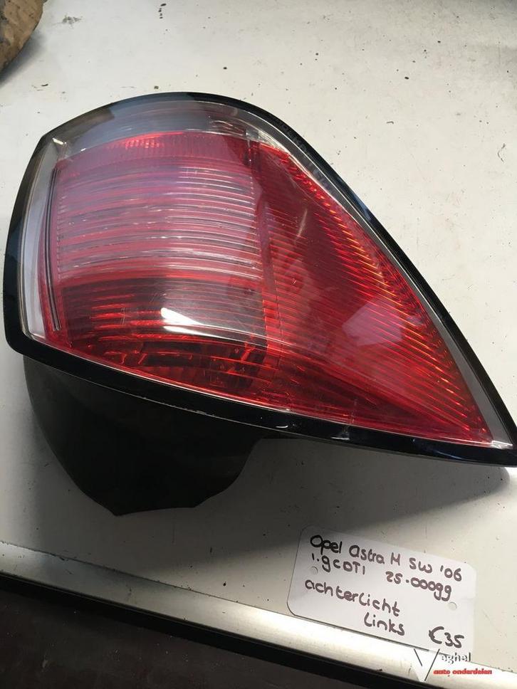 Opel Astra H Sw 1.9 cdti 2006 2500099 Achterlicht Linksachte, Auto-onderdelen, Verlichting, Gebruikt, Ophalen of Verzenden