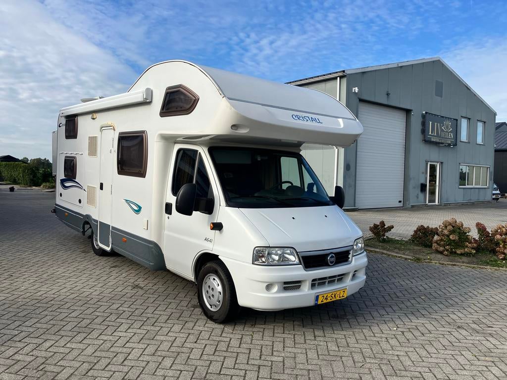 Nette gezinscamper., Caravans en Kamperen, Campers, Particulier, tot en met 6, Alkoof, Overige merken, Fiat, Diesel, Handgeschakeld
