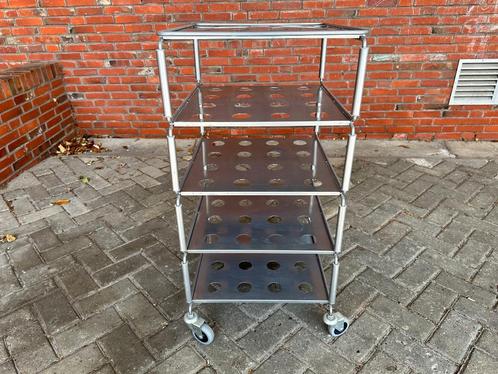 Ikea Tunsta trolley | vintage, Niels Gammelgaard, 90's, Huis en Inrichting, Tafels | Bijzettafels, Gebruikt, Rechthoekig, 60 cm of meer