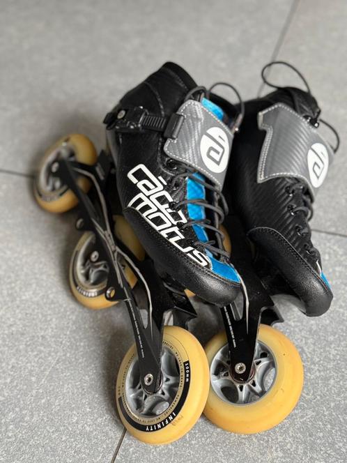 Cadomotus skeeleres, Sport en Fitness, Skeelers, Zo goed als nieuw, Inline skates 4 wielen, Powerslide, Ophalen of Verzenden