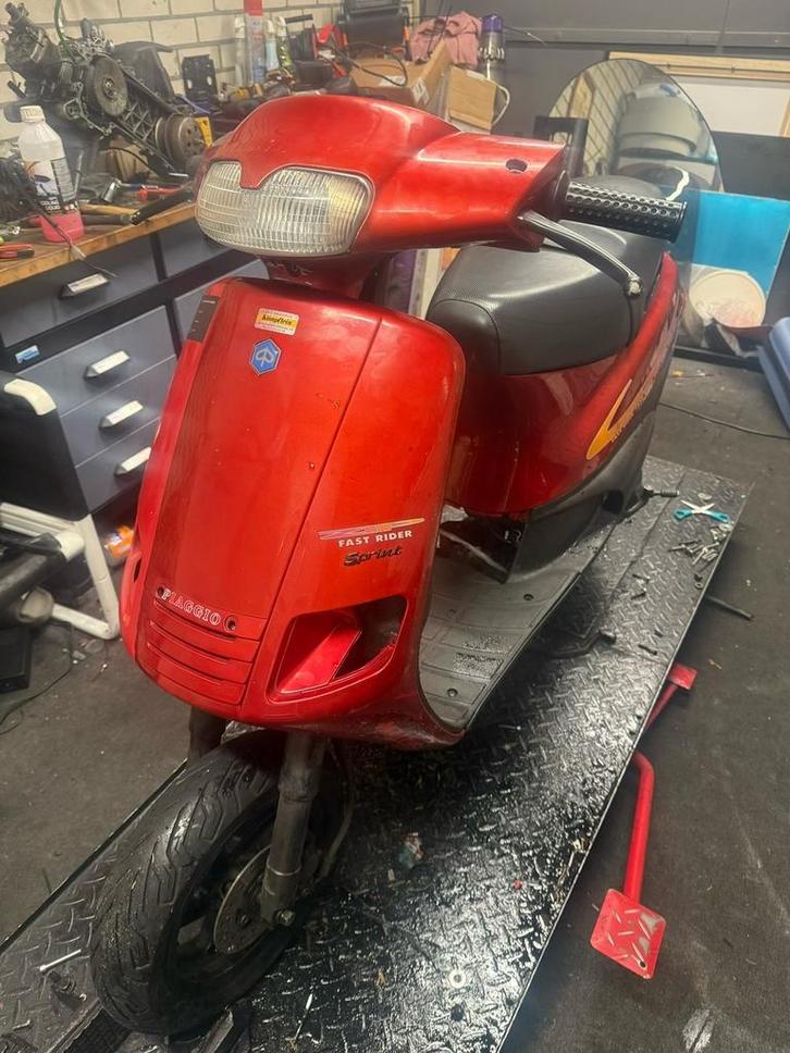 Type 3 70cc LC DD, Fietsen en Brommers, Scooters | Piaggio, Zo goed als nieuw, Zip, Tweetakt, Ophalen