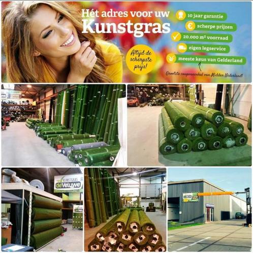 Kunstgras Genemuiden: Gebruikt kunstgras en restpartije  #32, Tuin en Terras, Gras en Kunstgras, Nieuw, Gras, Ophalen of Verzenden