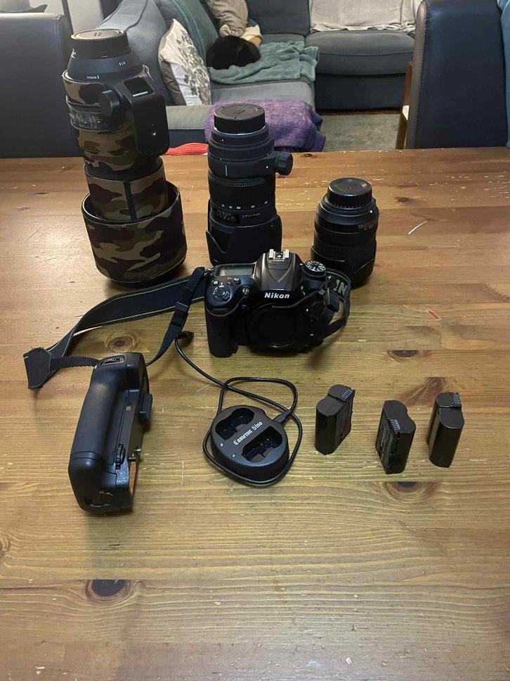 Nikon D7200 Camera set, Audio, Tv en Foto, Fotocamera's Digitaal, Zo goed als nieuw, Spiegelreflex, Nikon, 8 keer of meer, Ophalen of Verzenden