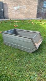 Vintage / brocante antieke opberg bakken, Tuin en Terras, Bloembakken en Plantenbakken, Ophalen, Minder dan 30 cm, Rond, Zo goed als nieuw