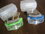 snorkelsets, en badschoenen /  zgan, Ophalen, Zo goed als nieuw, Snorkelset