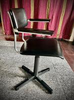 Gispen vintage bureaustoel, Huis en Inrichting, Ophalen, Gebruikt, Zwart