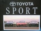 Toyota Celica & MR2 & Supra Brochure, Verzenden, Zo goed als nieuw, Toyota