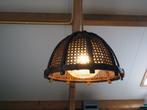 Vintage manou hanglamp, Ophalen, Gebruikt, Glas, Minder dan 50 cm