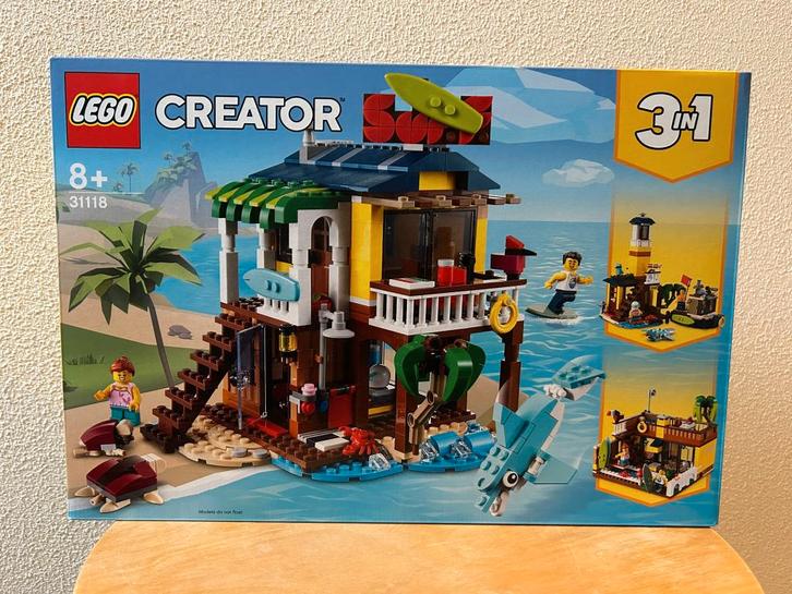 *NIEUW* Lego Surfer strandhuis 31118, Kinderen en Baby's, Speelgoed | Duplo en Lego, Nieuw, Lego, Complete set, Ophalen of Verzenden