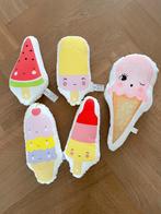 7 Little Lovely Company kussens ijsje ijsco sierkussen, Ophalen of Verzenden, Zo goed als nieuw, Kleed of Kussen