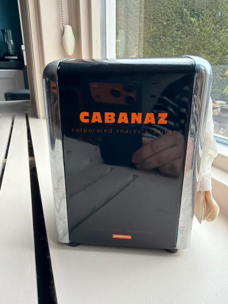 Vintage Cabanaz Servettenhouder - Puhlmann, Huis en Inrichting, Keuken | Keukenbenodigdheden, Gebruikt, Ophalen of Verzenden