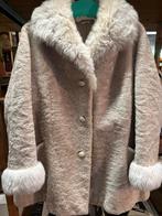 Prachtige vintage bontjas maat 40-42, Verzenden, Maat 42/44 (L), Beige