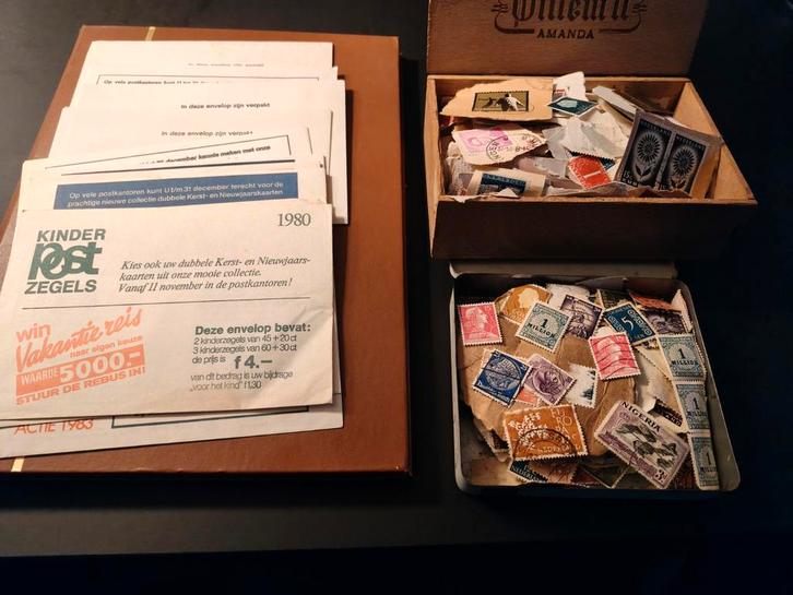 Postzegelverzameling (album + Kinderpostzegels sets), Postzegels en Munten, Postzegels | Volle albums en Verzamelingen, Nederland