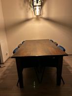 Mooie houten eettafel, Huis en Inrichting, Gebruikt, 100 tot 150 cm, Eikenhout, Ophalen of Verzenden