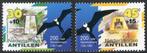 Nederlandse antillen nvph 1095/1096 Postfris slavenopstand, Postzegels en Munten, Postzegels | Nederlandse Antillen en Aruba, Verzenden