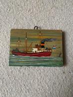 Miniatuur schilderij gesigneerd, Ophalen of Verzenden