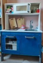 Ikea Speelkeuken met Accessoires - Blauw & Marmer, Ophalen, Zo goed als nieuw, Hout, Speelkeuken