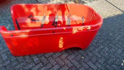 Stint Bakfiets Bak - Rood, Fietsen en Brommers, Fietsen | Bakfietsen, Gebruikt, Overige merken, 2 kinderen, Ophalen