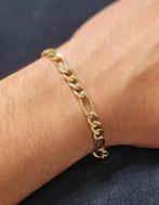 💎💎Figaro goud Armband 14k💎💎, Nieuw, Ophalen of Verzenden, Goud, Goud