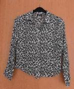 Nette blouse met luipaard print maat 40: ZGAN, Ophalen of Verzenden, Zo goed als nieuw, Maat 38/40 (M), Wit