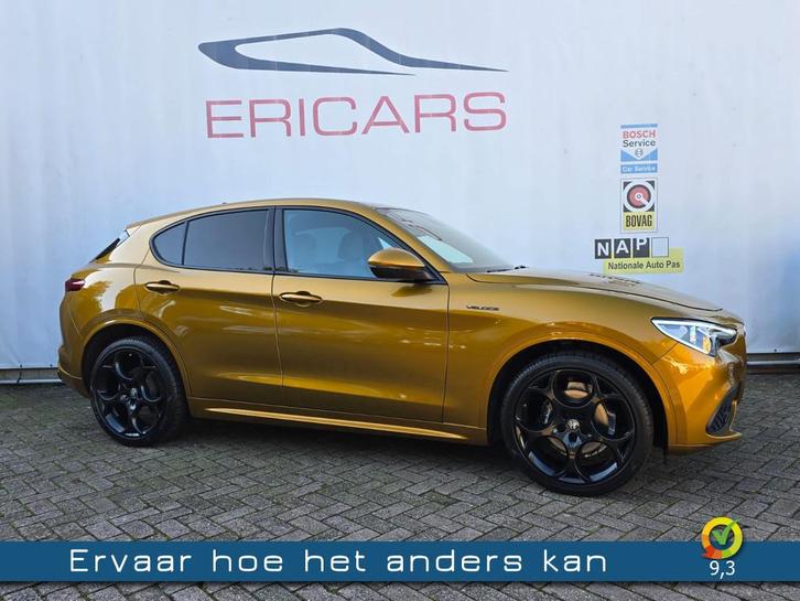 Alfa Romeo Stelvio 2.0 T AWD Q4 VELOCE GT JUNIOR FULL OPTION, Auto's, Alfa Romeo, Bedrijf, Te koop, Stelvio, 4x4, ABS, Achteruitrijcamera