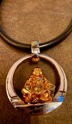 Magneet Boeddha Ketting - Gouden Accent, Overige materialen, Overige voorstellingen, Nieuw, Ophalen of Verzenden