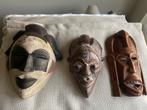 Afrikaanse Maskers - Diverse Stijlen, Antiek en Kunst, Ophalen of Verzenden