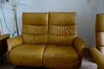 sta op stoelen en tweezits bank, Ophalen, Zo goed als nieuw, 75 tot 100 cm, Leer