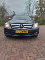 Mercedes-Benz C-Klasse 1.8 C180 Kompressor Sedan 2008 Zwart, Auto's, Mercedes-Benz, Achterwielaandrijving, 4 cilinders, 157 pk