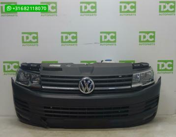 Compleet Volkswagen T6 voorfront / voorkop / front blauw beschikbaar voor biedingen